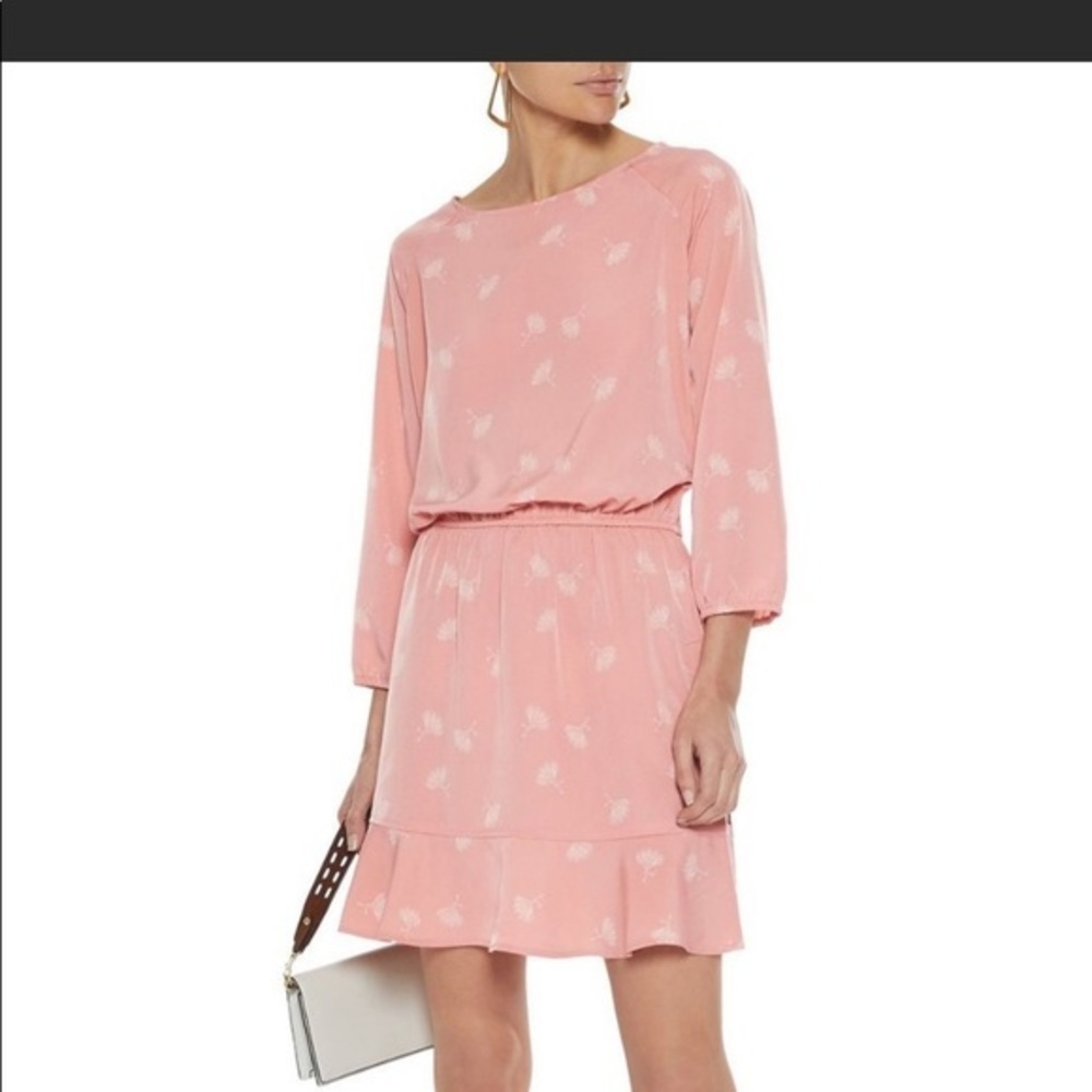 Joie dress- brand new - pink and white print